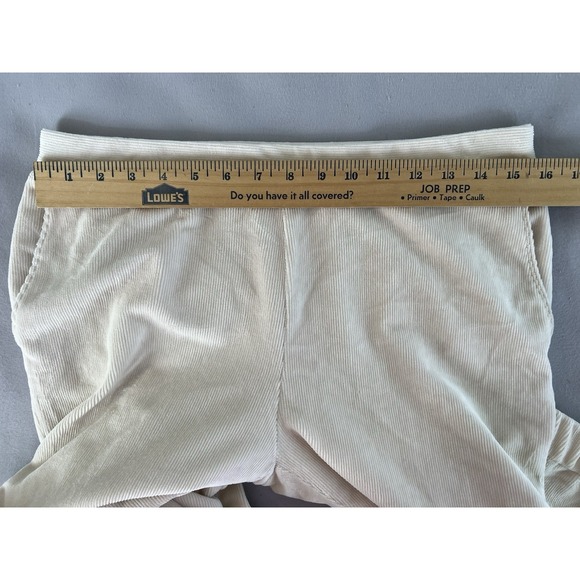 J Jill Women's Corduroy Stretch Pans Jogger Sz Small Beige Pull On - Picture 3 of 9